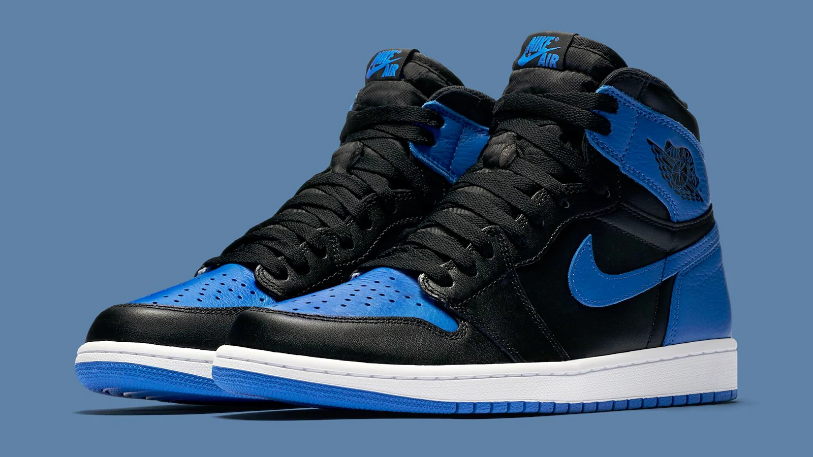 کتونی nike Air Jordan ابی مشکی