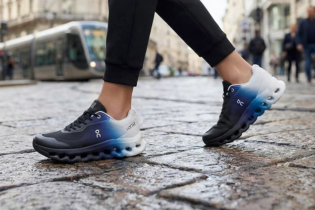 کتونی On running cloud tilt 2 Loewe سفید ابی