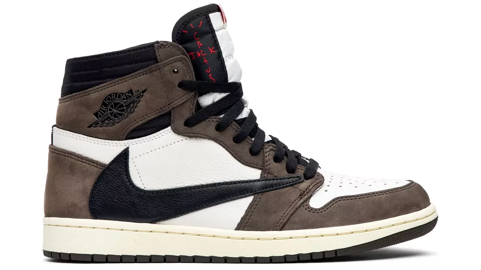 کتونی Travis Scott x Air Jordan 1 High OG Mocha