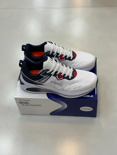 کفش پیاده‌روی ویکو سفید سرمه ای | Vico