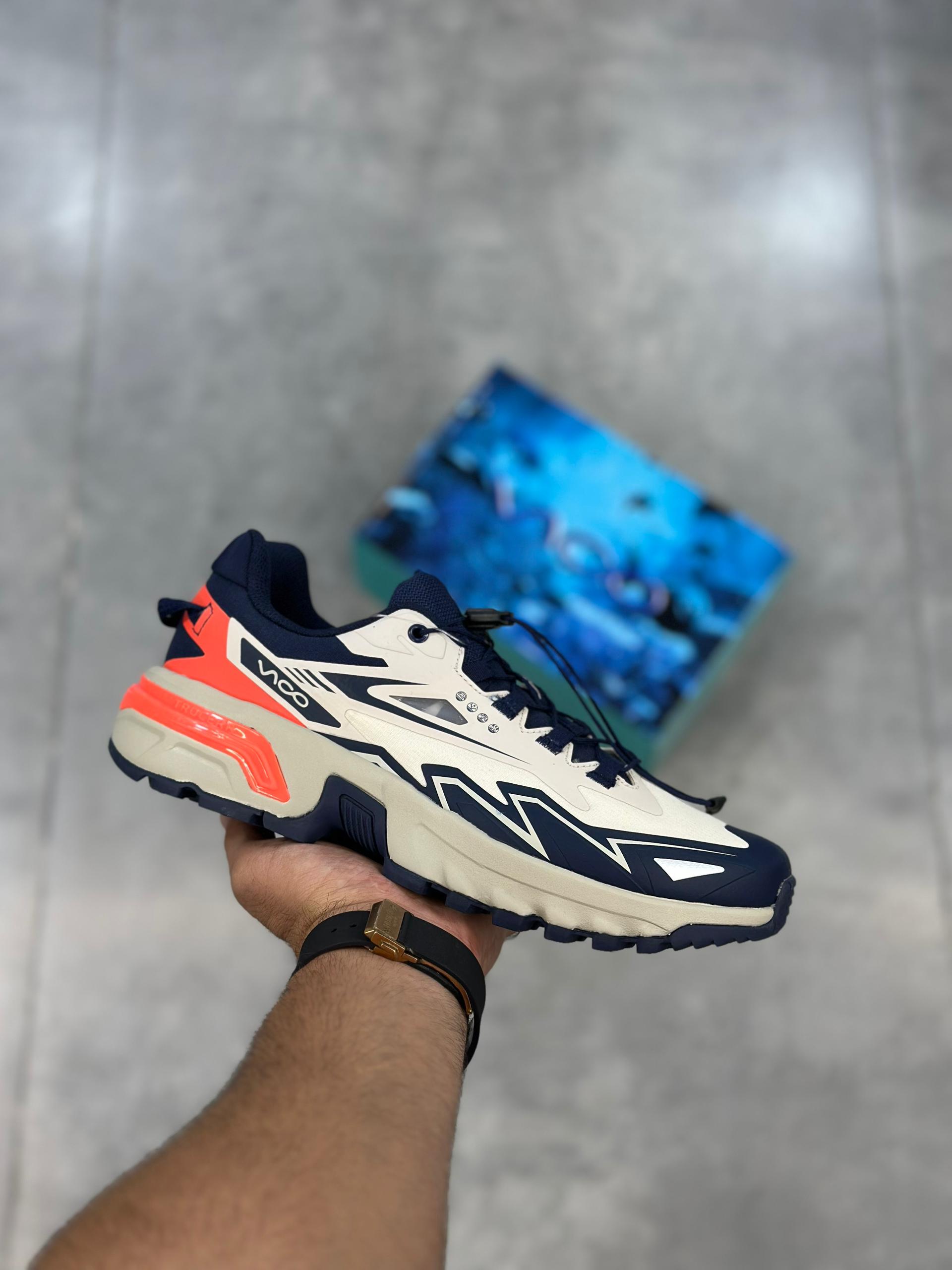 کفش روزمرگی و طبیعت‌گردی ویکو کرم سرمه ای | Vico