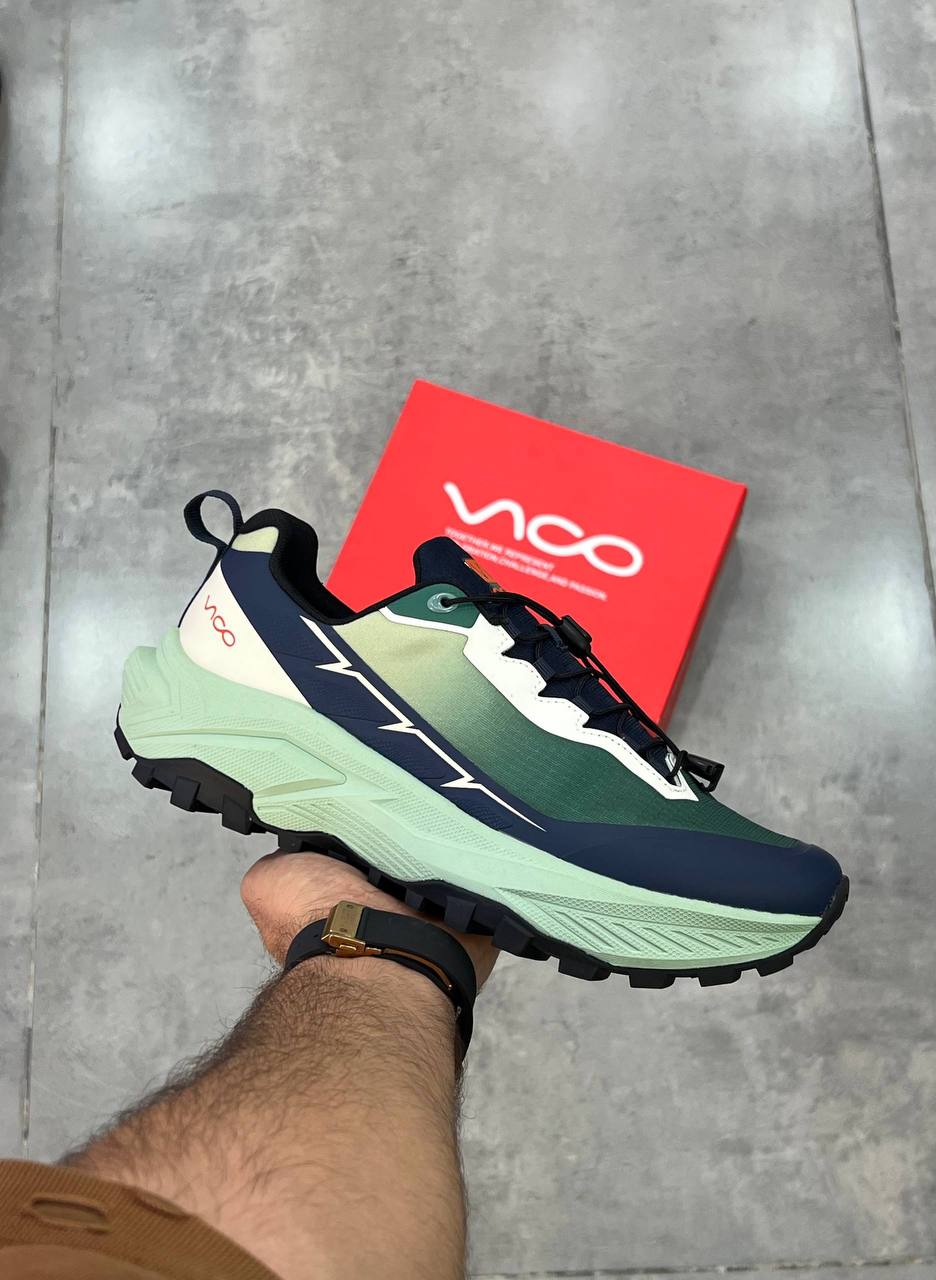 کتونی روزمرگی و طبیعت گردی ویکو سبز مشکی || vico
