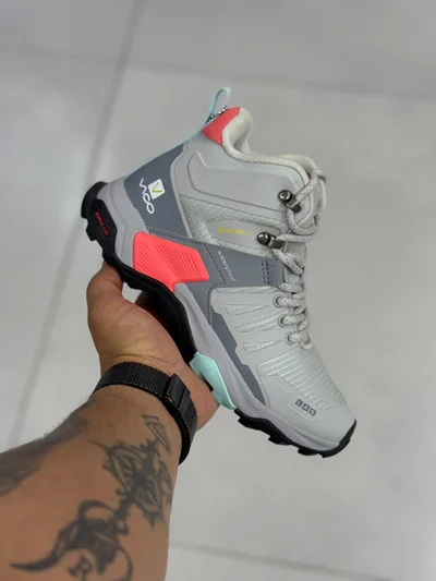 کفش طبیعت گردی ویکو طوسی قرمز | Vico