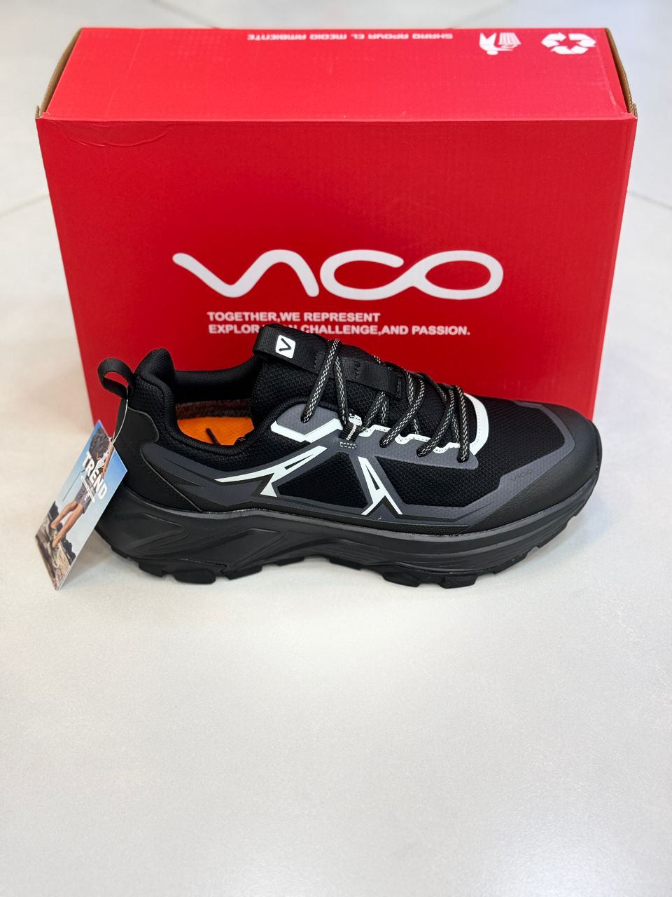 کفش پیاده‌روی و طبیعت‌گردی ویکو مشکی | Vico