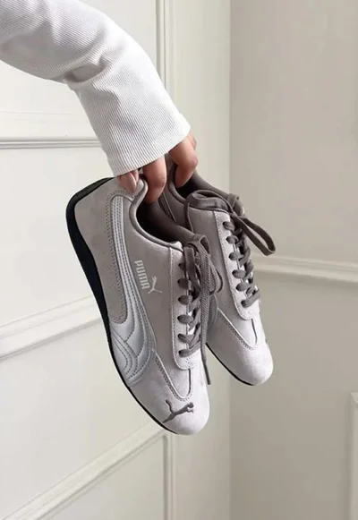 کتونی پوما اسپید کت طوسی - Puma Speed Cat