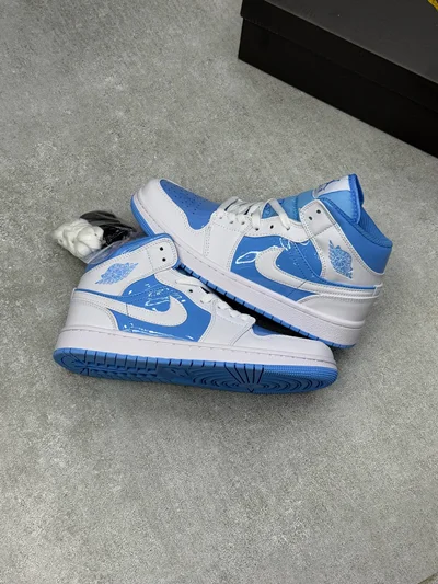 نایک ایر جردن 1 آبی سفید | Nike Air jordan 1