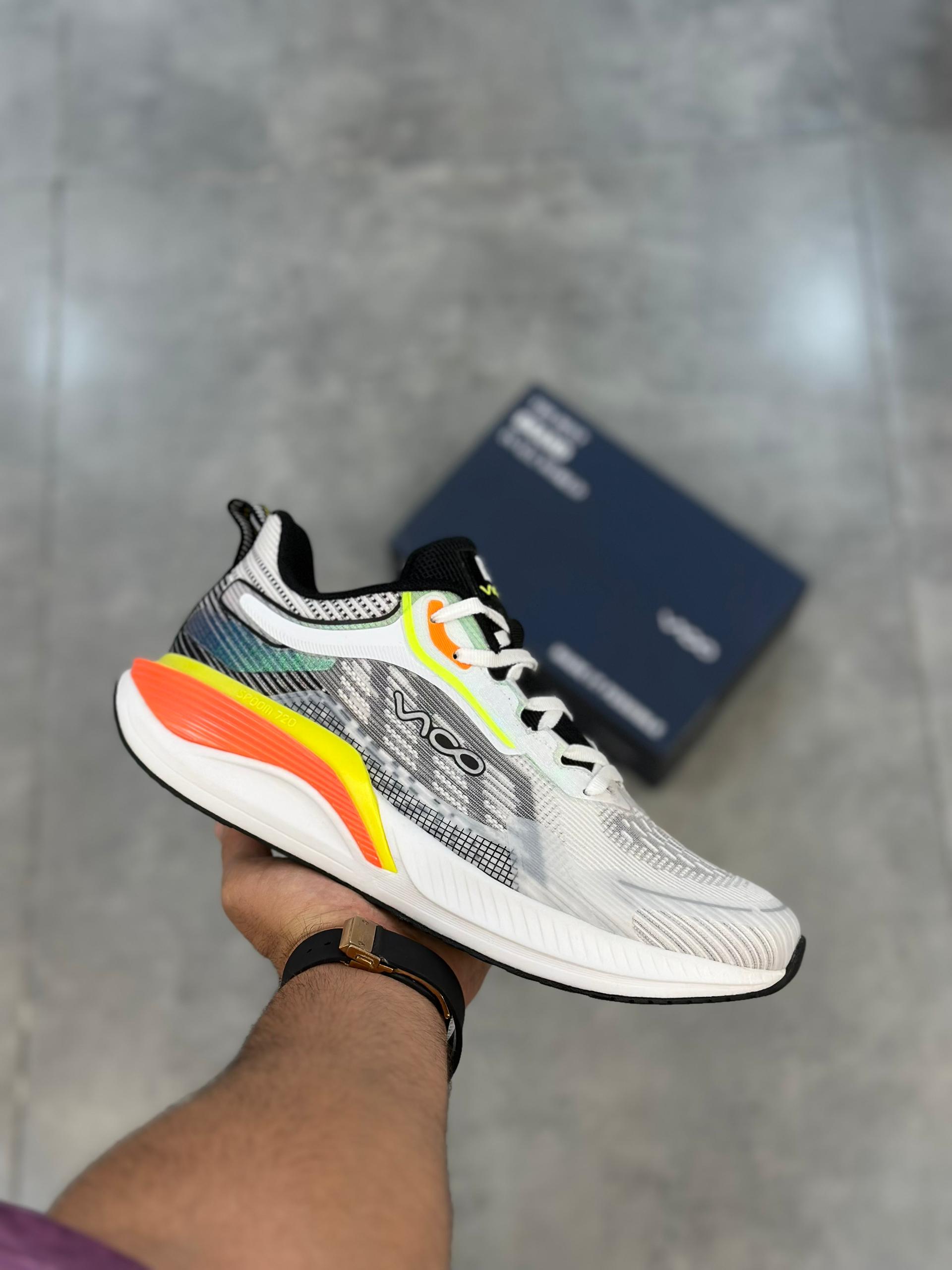 کفش پیاده‌روی و دویدن ویکو طوسی نارنجی | Vico