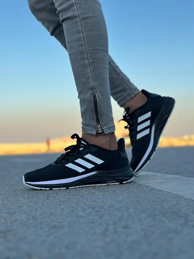کتونی آدایداس دورامو مشکی سفید Adidas Duramo