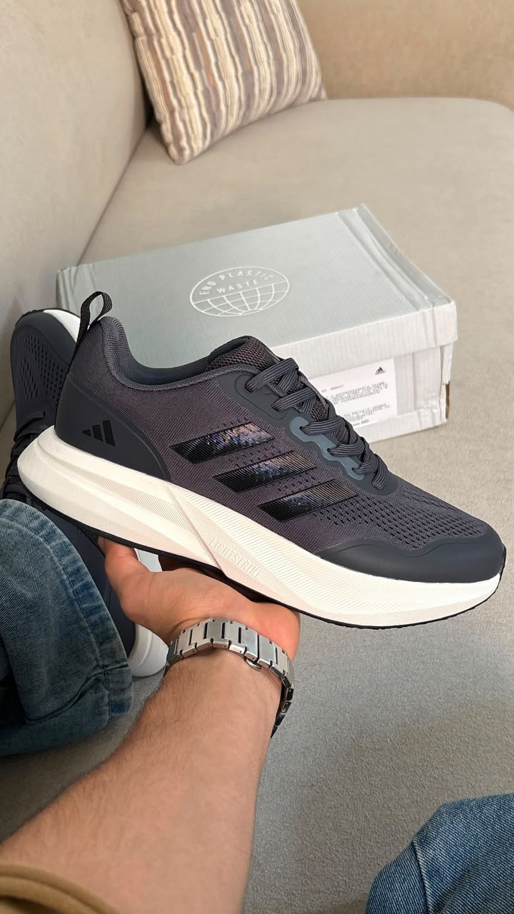 کتونی ادیداس ران فالکون ذغالی || Adidas Run Falcon