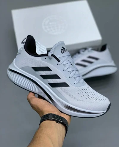 کتونی آدیداس کلود فوم ای دی سفید مشکی Adidas Cloudfoam ED