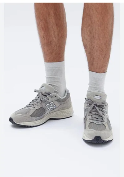 کتونی نیوبالانس 2002 آر مردانه استخوانی | New Balance 2002r