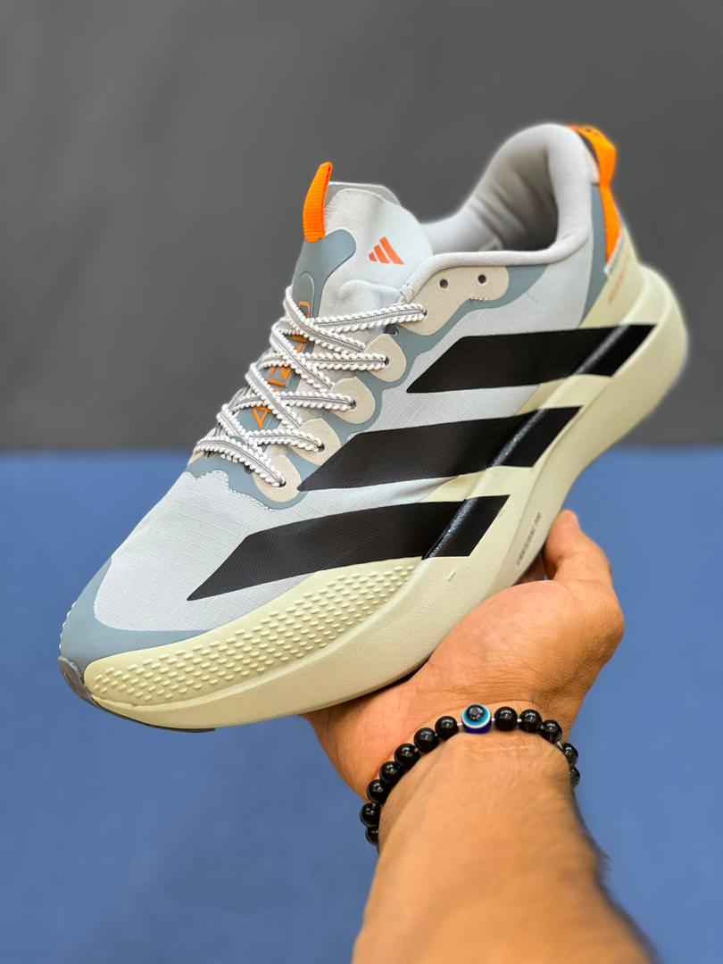 آدیداس ادیزیرو ایو اس ال طوسی خط مشکی || Adidas Adizero Evo Sl