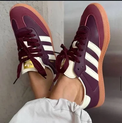 کتونی آدیداس سامبا زرشکی Adidas samba cherry