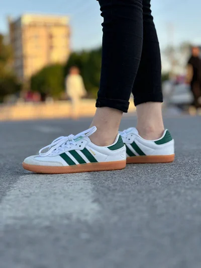 کتونی آدیداس سامبا سبز Adidas Samba