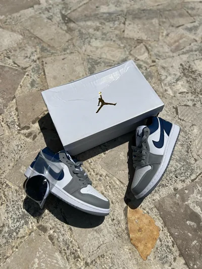 نایک ایر جردن 1 آبی طوسی | Nike Air jordan 1