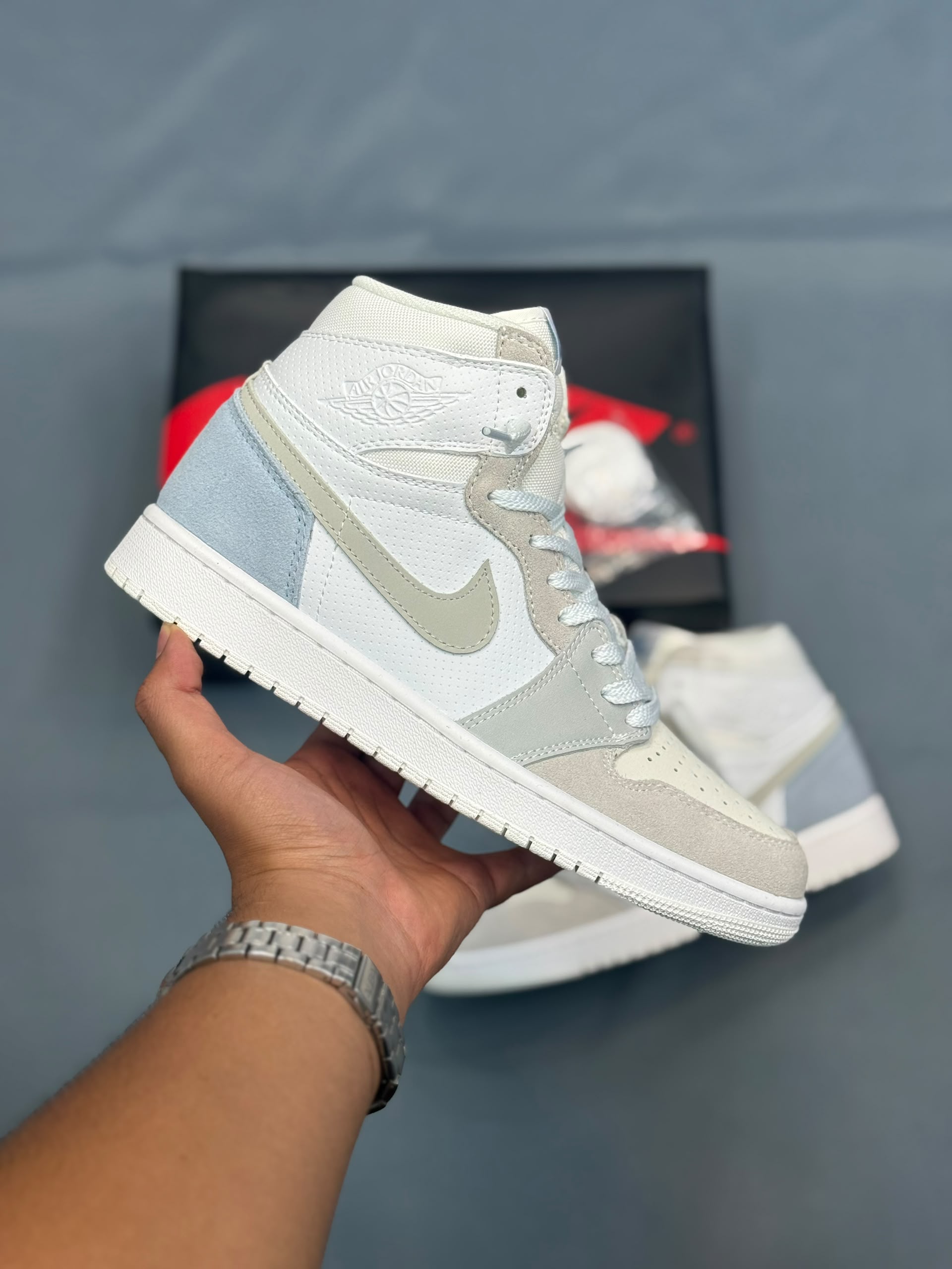 کتونی نایک ایرجردن پاریس ساقدار || Nike Air Jordan Paris high