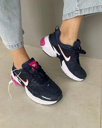 کتونی نایک وی تو کی ران سرمه ای Nike v2k run
