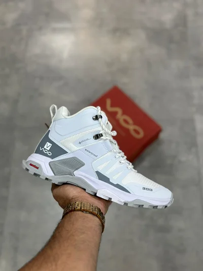 کفش روزمرگی و طبیعت‌گردی ویکو سفید طوسی | Vico