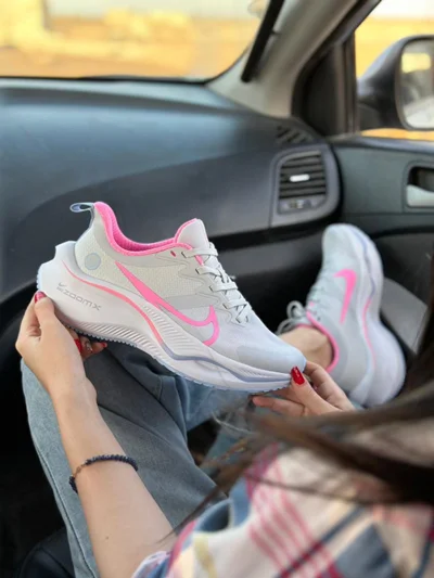 کتونی نایک زوم ایکس لبخند صورتی Nike Zoom X Smiley