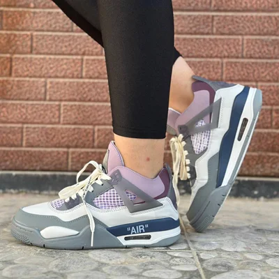 کتونی نایک ایر جردن ۴ رترو بنفش  Nike Air Jordan 4 Retro