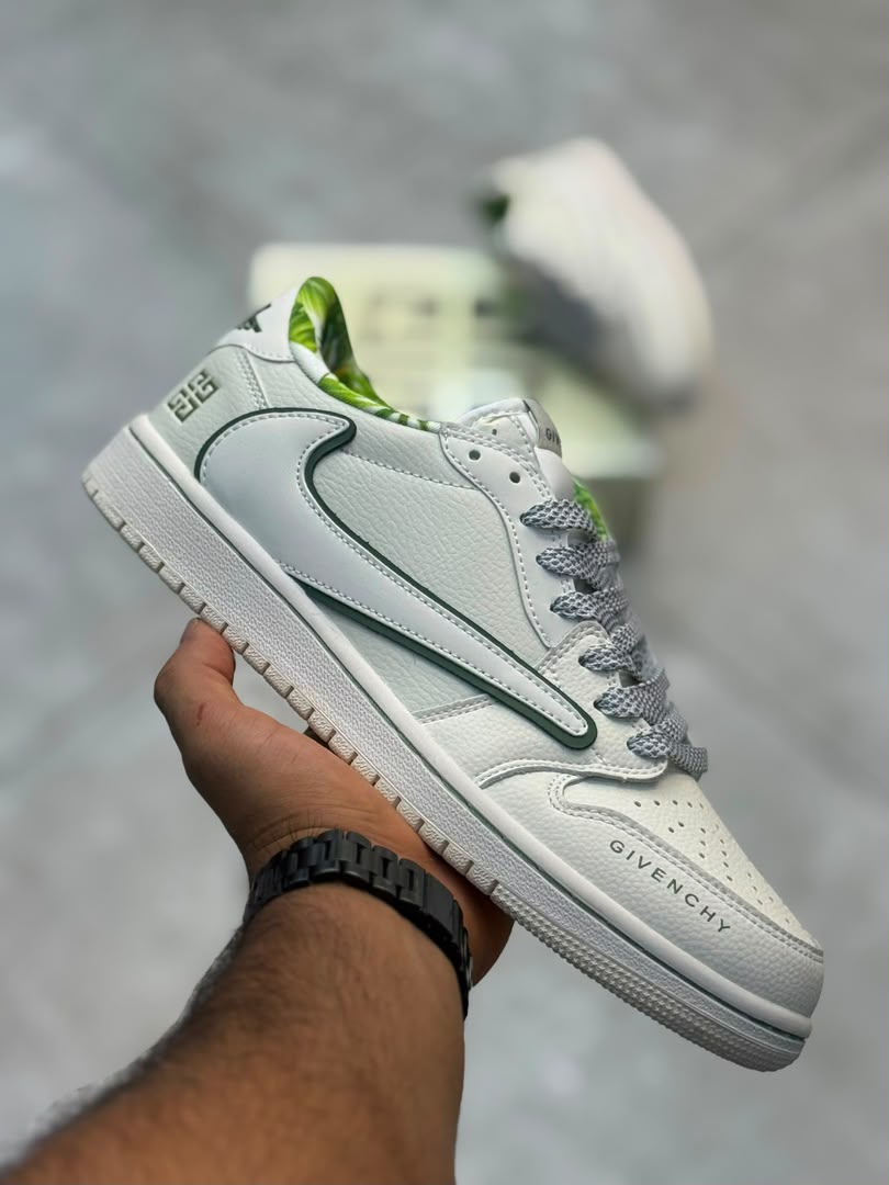 کتونی نایک تراویس اسکات سفید || Nike x Travis Scott