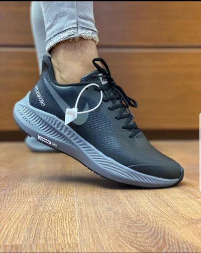 کتونی نایک گاید 10 چرم طوسی  Nike Guide 10