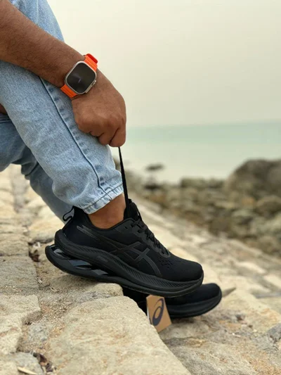 کتونی آسیکس ژل کینسی مکس مشکی Asics Gel-Kinsei Max