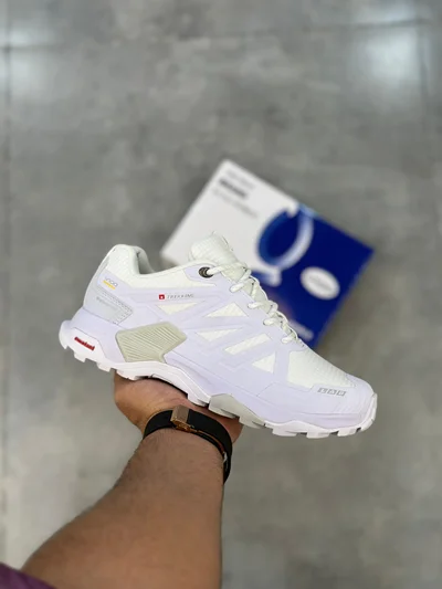 کفش پیاده‌روی و طبیعت‌گردی ویکو سفید طوسی | Vico