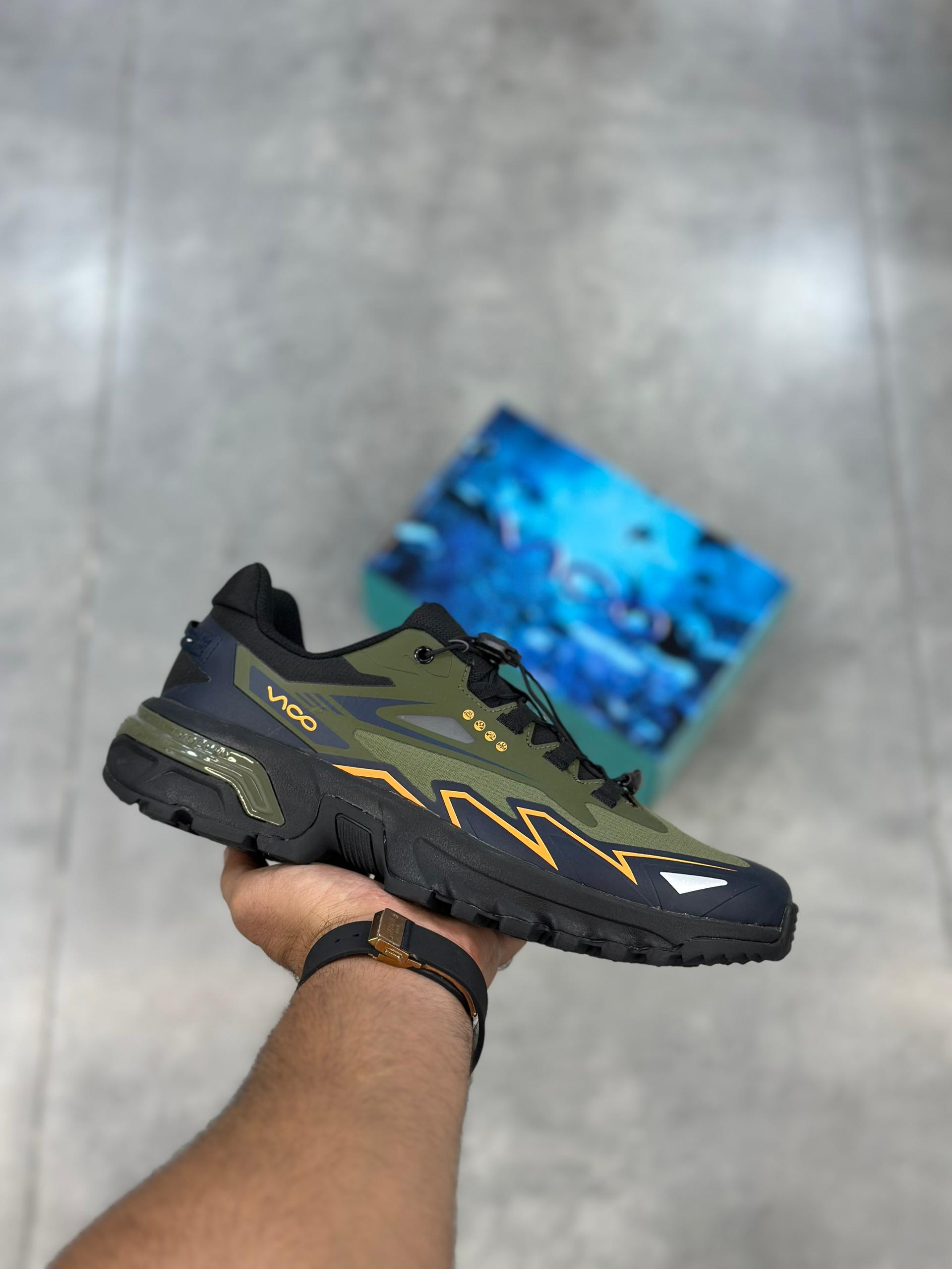 کفش روزمرگی و طبیعت‌گردی ویکو سبز یشمی | Vico