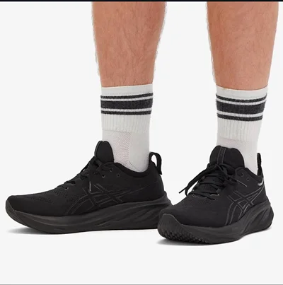 کتونی آسیکس ژل نیمباس 26 مشکی |  ASICS Gel nimbus 26