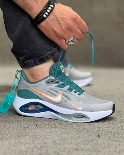 کتونی نایک ایر زوم وینفلو وی 2 مردانه طوسی Nike Air Zoom Winflo