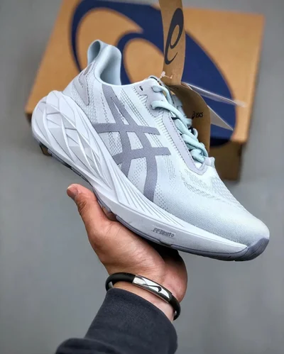 کتونی آسیکس نوابلاست ۴ طوسی Asics NovaBlast ۴