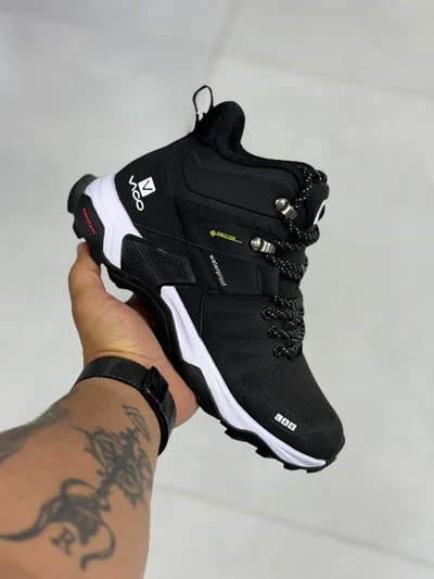 کفش طبیعت گردی ویکو مشکی زیره سفید | Vico