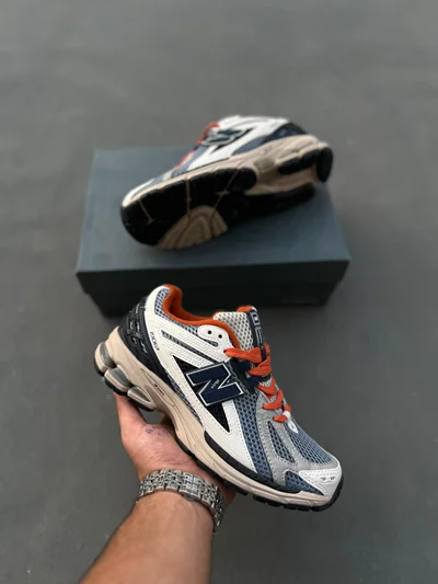 کتونی نیو بالانس 1906 آر نارنجی سورمه ای | New Balance 1906r