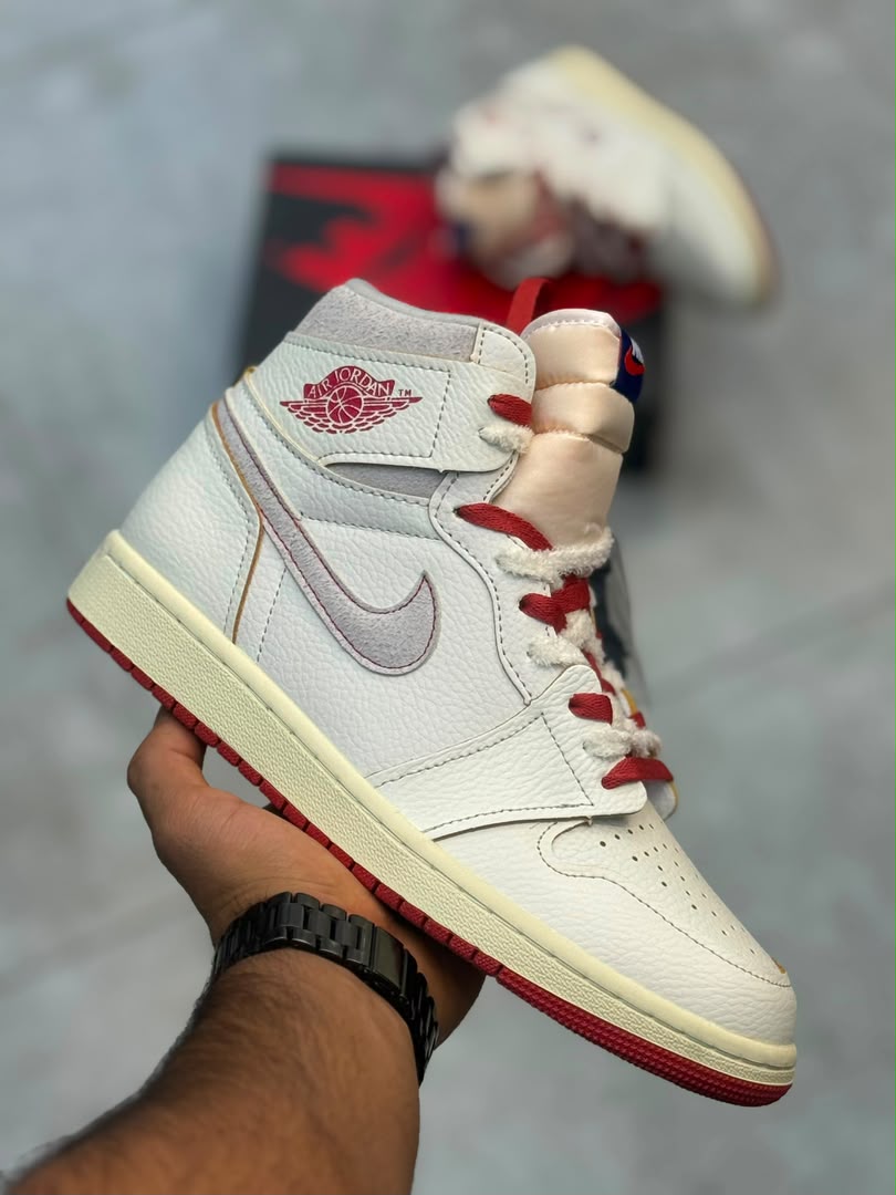 کتونی نایک ایر جردن 1 سفید || Air Jordan 1 Mid SE