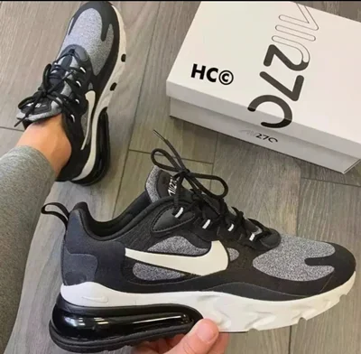 کتونی نایک ایر مکس 270 ری اکت مشکی | Nike air max 270 react