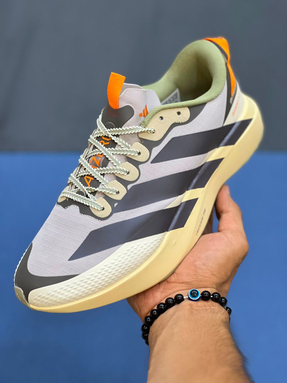 آدیداس ادیزیرو ایو اس ال کرم خط طوسی || Adidas Adizero Evo Sl