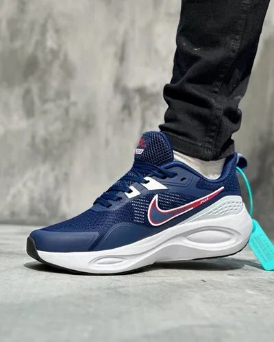 کتونی نایک ایر زوم وینفلو وی 2 مردانه سرمه ای Nike Air Zoom Winflo