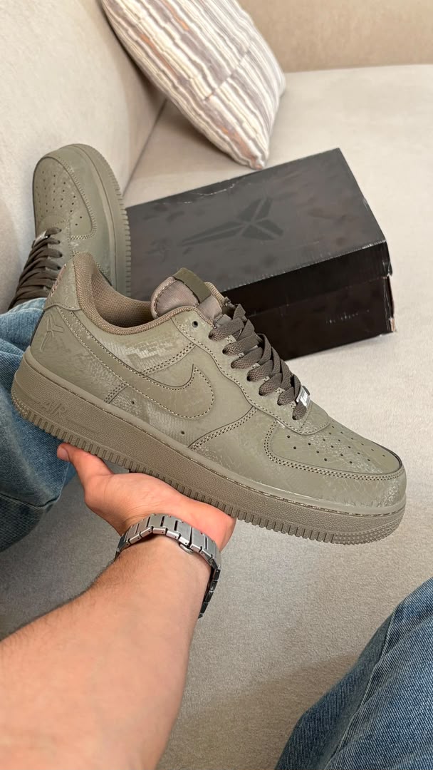 کتونی نایک ای فورس کوبی سبز لجنی || Kobe Bryant x Nike Air Force 1