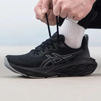 کتونی آسیکس نوابلاست ۴ مشکی Asics NovaBlast ۴