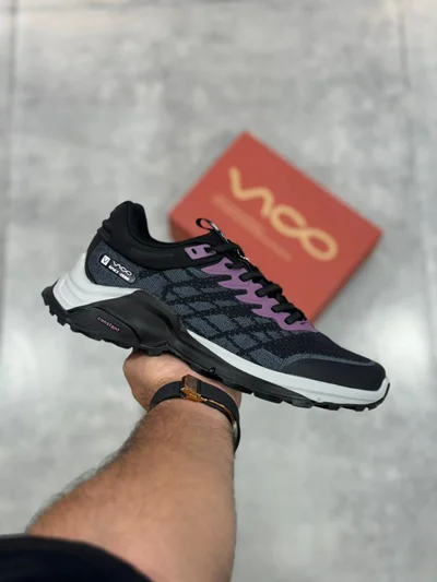 کفش پیاده‌روی و طبیعت‌گردی ویکو مشکی بنفش | Vico