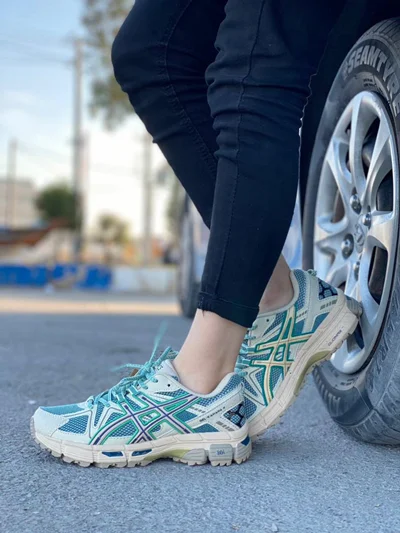 کتونی آسیکس ژل کاهانا ۸ آبی Asics Gel Kahana