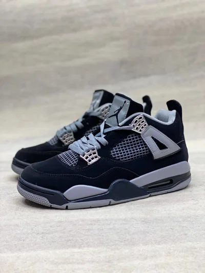 کتونی نایک ایر جردن 4 سرمه ای طوسی | Nike Air Jordan 4