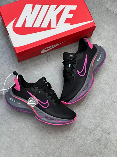 نایک زوم ایکس مشکی صورتی | Nike Zoom X