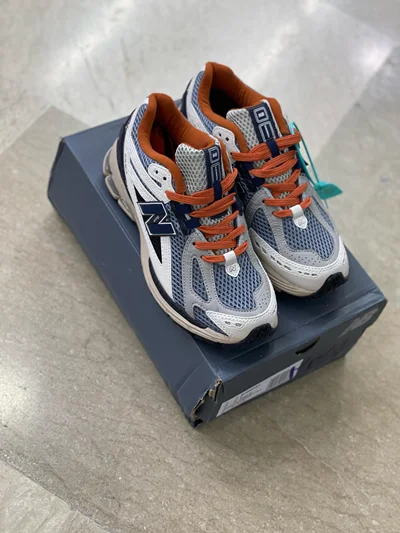 کتونی نیو بالانس 1906 آر نارنجی سورمه ای | New Balance 1906r