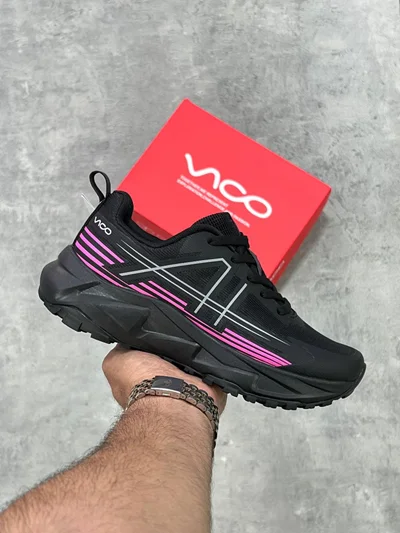 کفش پیاده‌روی و طبیعت‌گردی ویکو مشکی بنفش | Vico